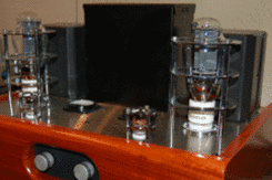 Single ended class A tubes amplifier